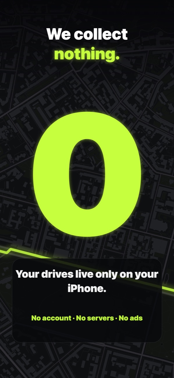 We collect nothing